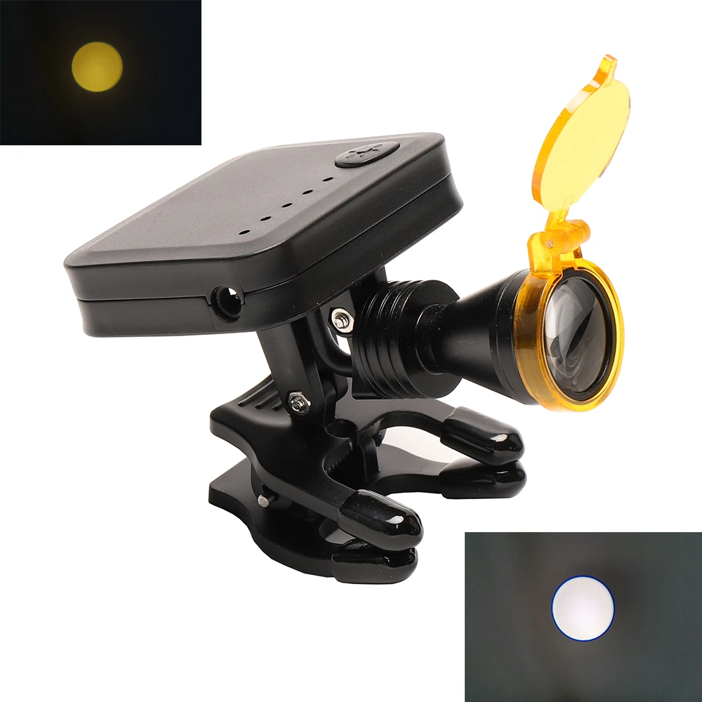 

Dentistry 5W Wireless Dental Lamp Light Surgical LED Headlight Medical-Lab-Equipments Brightness Adjustable Dental Light
