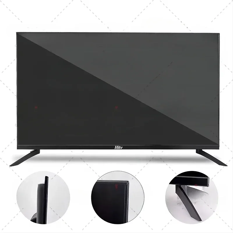 Cheap 43inch 4K UHD LED TV 50 Pouces Flat Screen Home Hotel LCD TV 55 65 75 Inch Smart