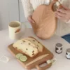 Double-sided chopping board cherry wood household kitchen board fruit tangible wood chopping boards 3