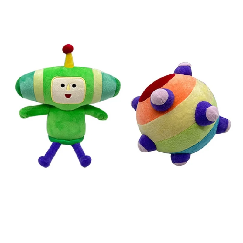 

Katamari Damacy Reroll The Prince Plush Toy Plushies Cartoon Game Rainbow Dolls Stuffed Soft Toys Kids Christmas Birthday Gift