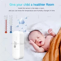 Zigbee 3.0 Temperature And Humidity Sensor Thermo meter Hygrometer Home Automation For Alexa Amazon Google Home Assistant Z2M - Image 6