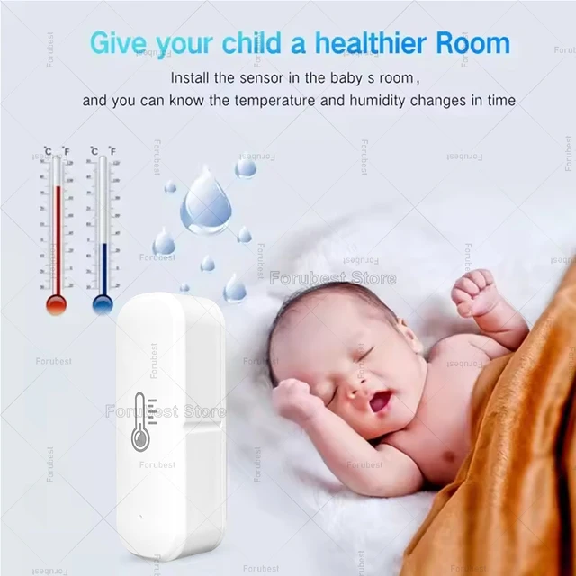 Zigbee Temperature And Humidity Sensor App Remote Monitor Smart Home Thermometer Detector For EWeLink ZigBee Bridge Alexa Alice 5