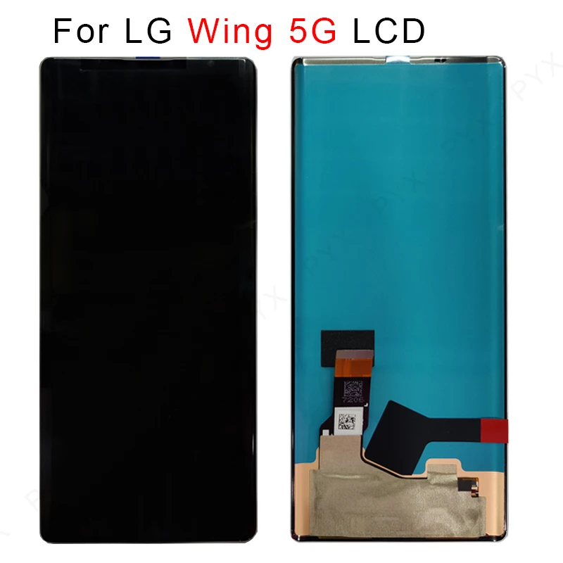 Telah diuji untuk LG Wing 5G layar sentuh LCD rakitan Digitizer