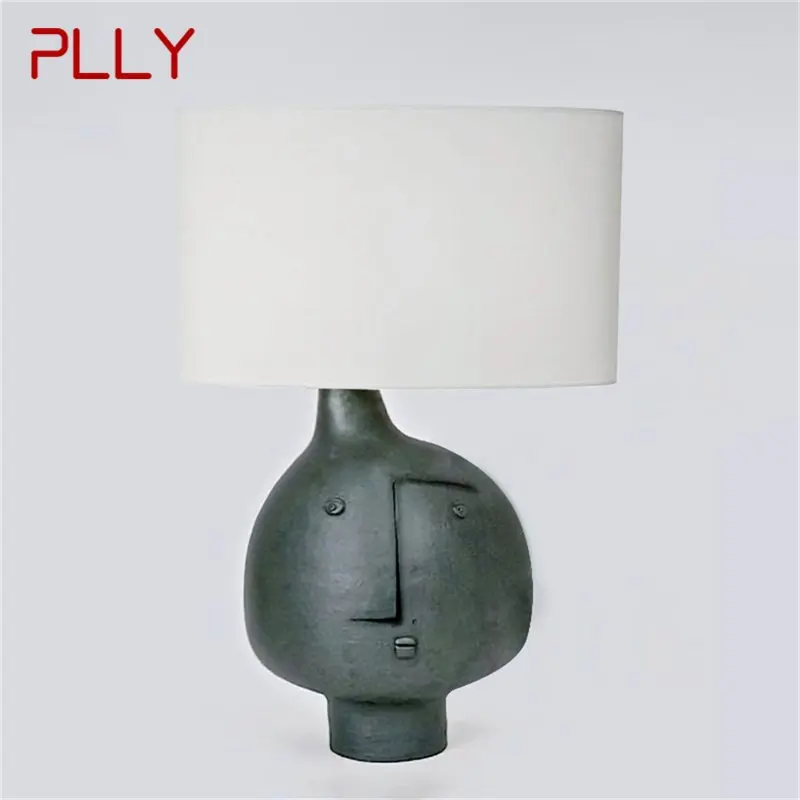 

PLLY Postmodern Table Lamp Creative Design Bedside Desk Light LED Abstract Artistic Decor for Home Living Room Study