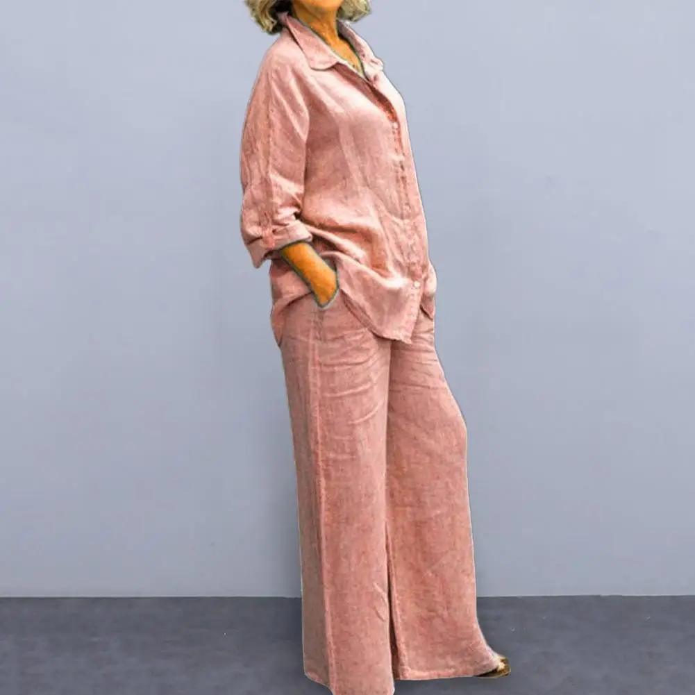 Cozy Two-Piece Set Breathable T-shirt Loose Long Trousers Summer Outfit M-4XL Ladies Casual Set Women Clothing