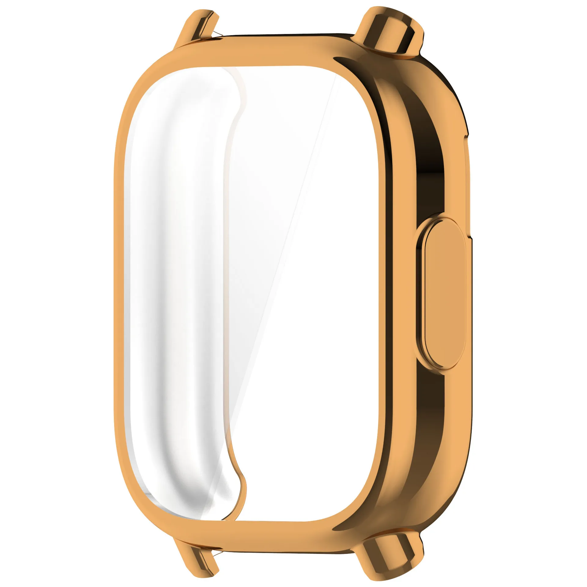 Premium TPU Soft Case with Full Cover Plating Bumper for Smartwatch Protection