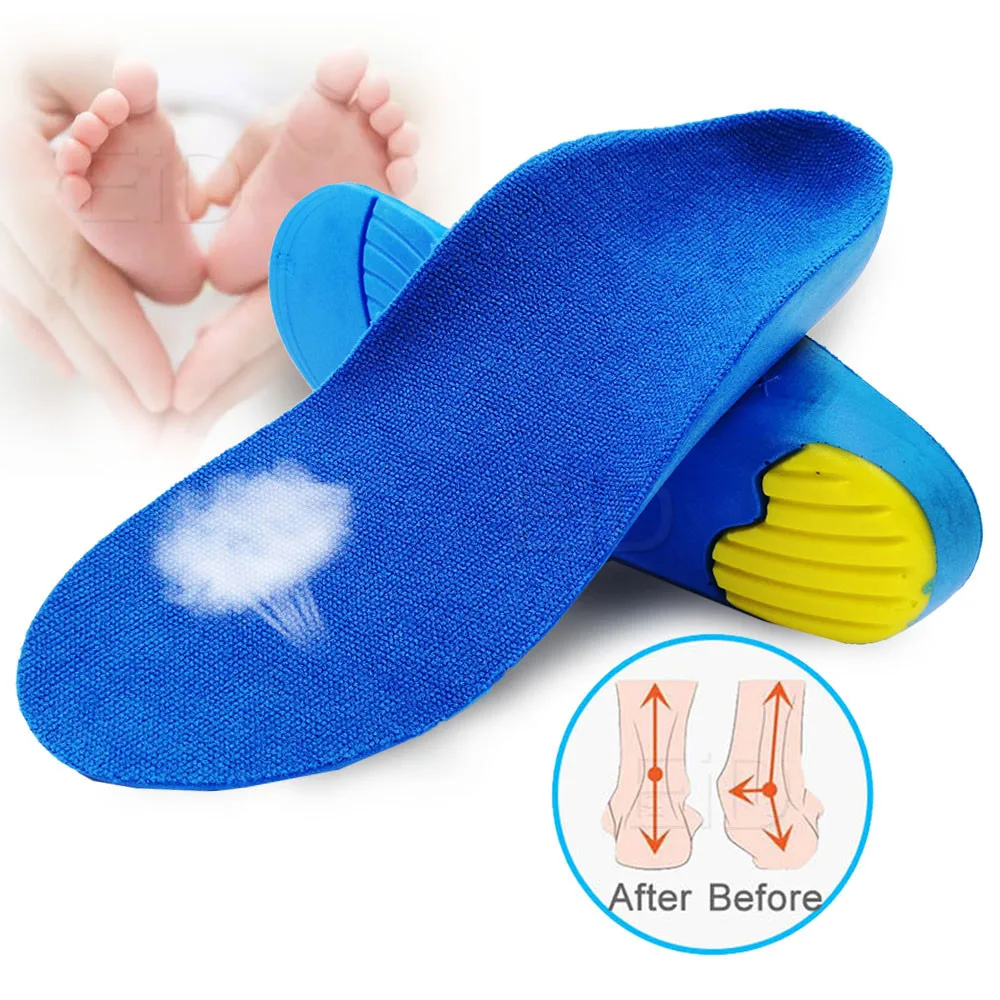 Kids Children Orthotics Insoles for Flat Feet Arch Support