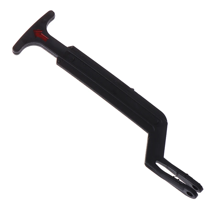 2Pcs/Set Bonnet Hood Release Rod Lock Latch Black Handle Clips 3B0823593 For VW For Passat B5 / B5.5 1998-2004 Car Accessories