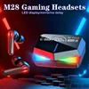 Original M28 PRO 5.1 earphones Bluetooth wireless earbuds low latency headphones HD call noise reduction gaming headset with mic 6