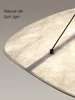Wabi Sabi Pendant Lamp For Living Room Bedroom Dining Home Decoration Designer Scandinavian White Led Hanging DuPont paper lamp 5