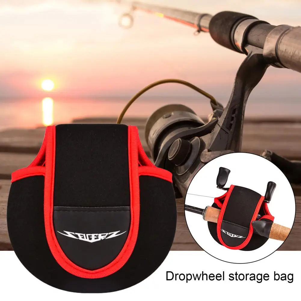 Sturdy Fishing Reel Case Diving Material Fishing Reel Bag Hand Comfort  Fishing Baitcast Reel Cover Storage Item