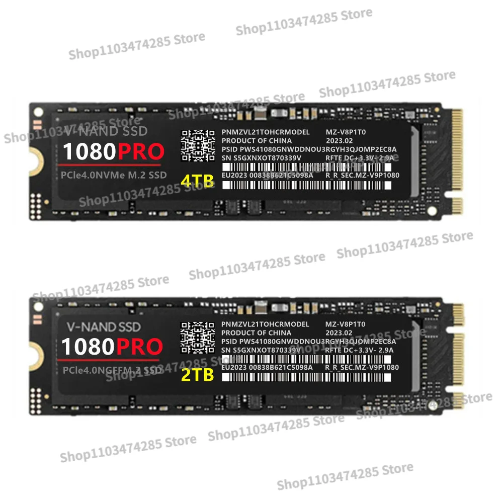 1080PRO  ϵ ũ,  ָ Ʈ ũ, SSd 1TB, 2TB, 4TB, M2 Nvme Pcle M2 2280 ̺, PS5, PS4, ũž