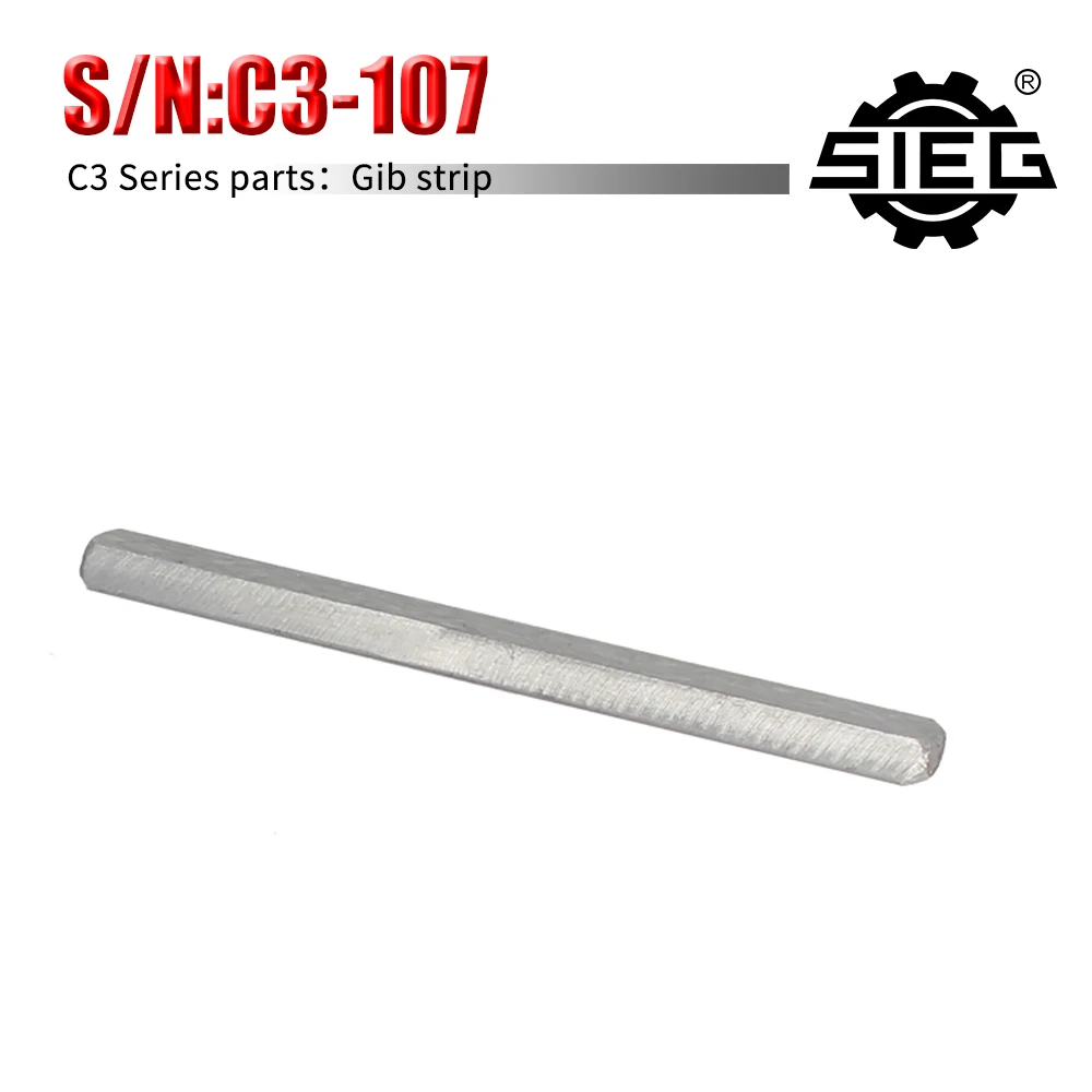 compound rest gib strip for sieg c2 107 Compound Rest Gib Strip for SIEG C3-107&JET BD-7 Mini Lathe spares part