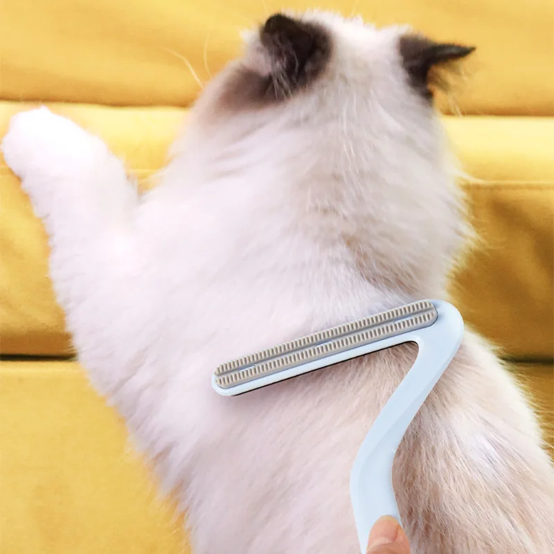 

Pet double-sided hair removal comb cat hair removal brush smooth hair pet cleaning product dog hair adhesive suction bed hair