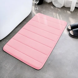 Luxurious Non - Slip Memory Foam Bath Mat - Ultra - Soft, Quick - Dry Shower Rug (40x60cm) - 400MMx600MM (WHITE)