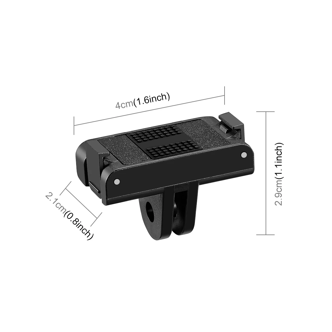 PULUZ Magnetic Quick Release Base Expansion Mount For DJI Osmo Action 4 / 3