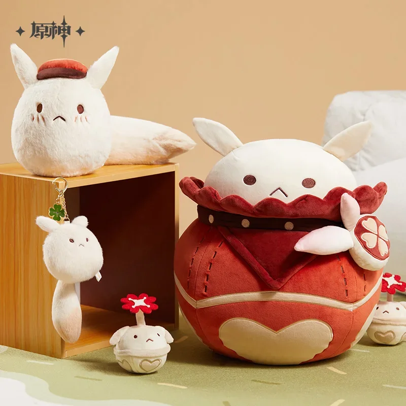 

Official MiHoYo Game Dodoco Genshin Impact Klee Cosplay Stuffed s Collection Soft Throw Pillow Cute Gift