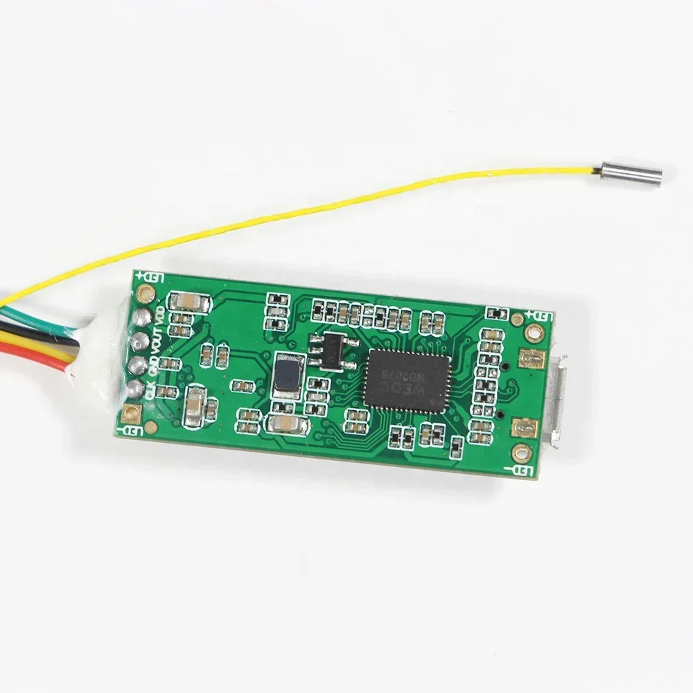 매우 작은 카메라 1.6mm 미니어처 내시경 모듈 아날로그-USB 120도 광각