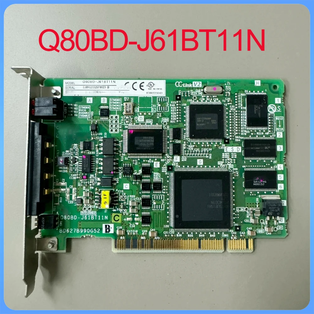 For MITSUBISHI PC communication module Q80BD-J61BT11N 1 For MITSUBISHI PC communication module Q80BD J61BT11N