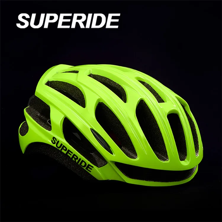 SUPERIDE Integral geformter Mountainbike-Helm, Sport-Rennrad-Fahrradhelm für Herren und Damen, ultraleichter MTB-Fahrradhelm – Detail 2