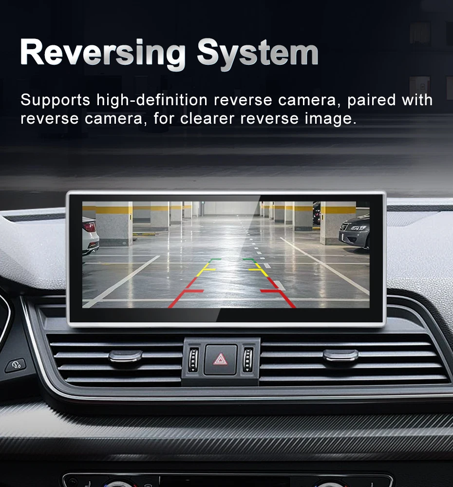 Qualcomm Snapdragon 680 6225 Silvery 2.4GHz Wireless CarPlay Auto For AUDI Q5 Ca