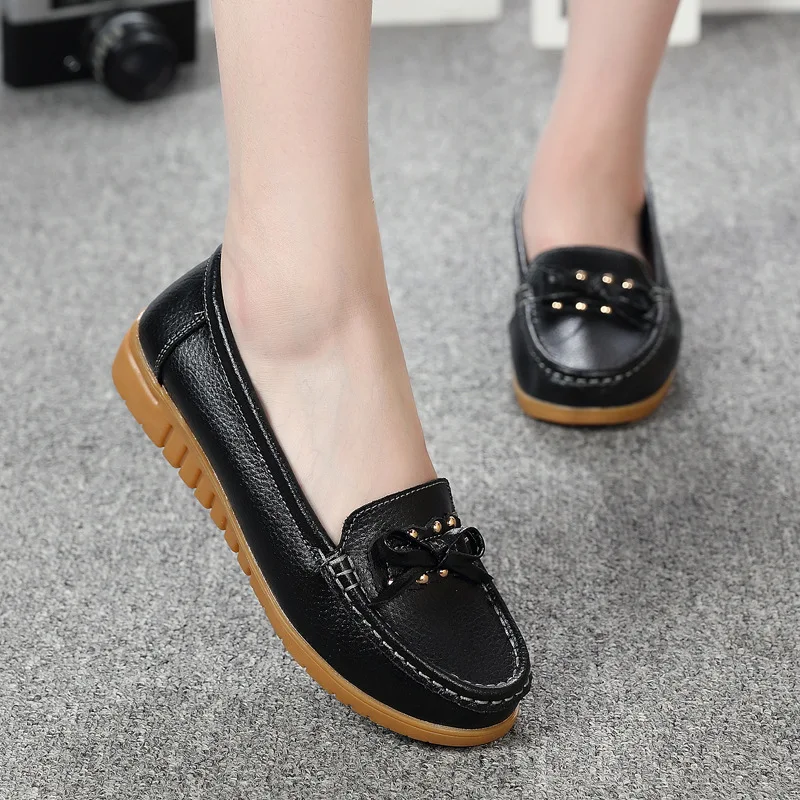 New Fashion Round Toe Nurse Shoes Soft Sole Non-slip Sandals Flat Shoes Breathable Casual Sports Women's Shoes