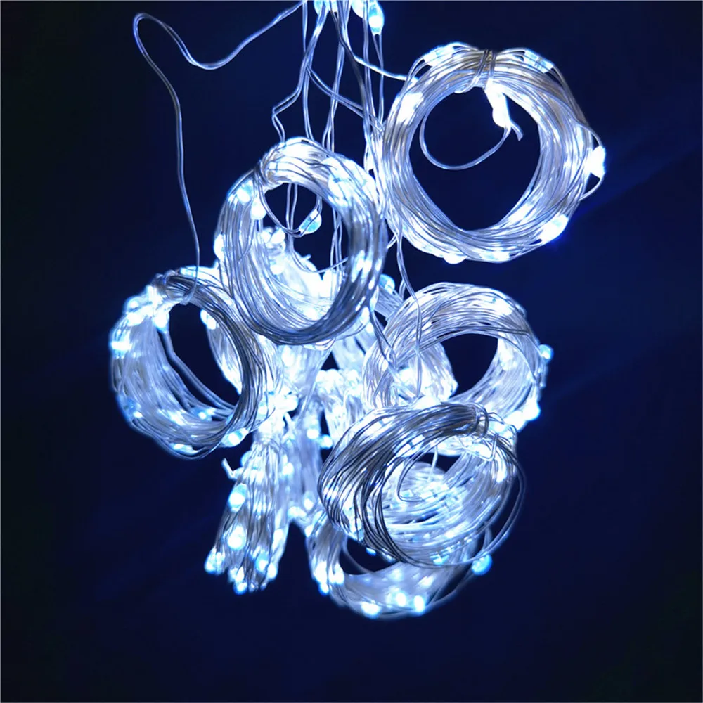 USB LED Curtain String Lights for Home Party Decoration