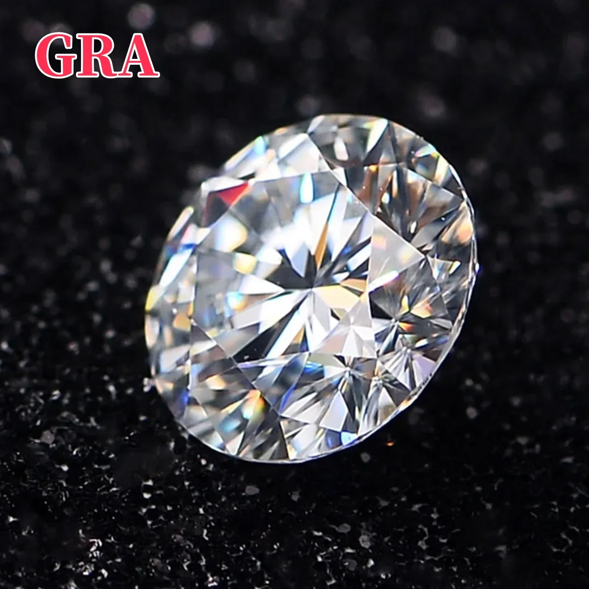 

D EF Color Moissanite Lab Diamond 0.5-3ct Excellent Oval Cut Pass Diamond Tester Gems with GRA for Jewelry Hairpin Watches DIY