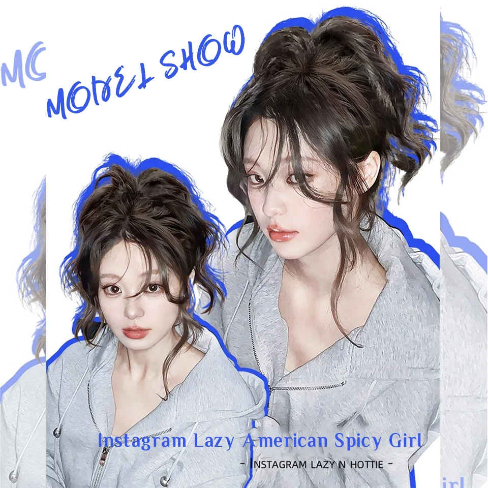 Synthetic Curly Ponytail Hair Extension Clip