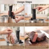 Sous Vide Cooker 1100W -appliance Monsieur Cuisine Smart Slow Cooker with LCD Digital Accurate Control 6