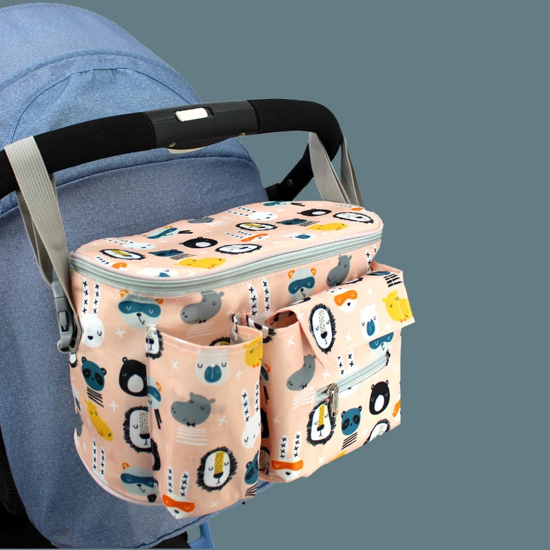 Baby Stroller Organizer Bag Mommy Travel Backpack Carriage Diaper Bag Bottle Cup Holder Baby Stroller Accessories Pram Organizer baby stroller accessories essentials