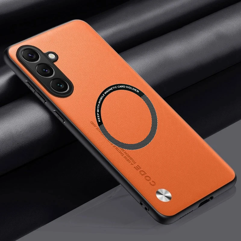 Luxury Business PU Leather Slim Magnetic Anti-Drop Cover