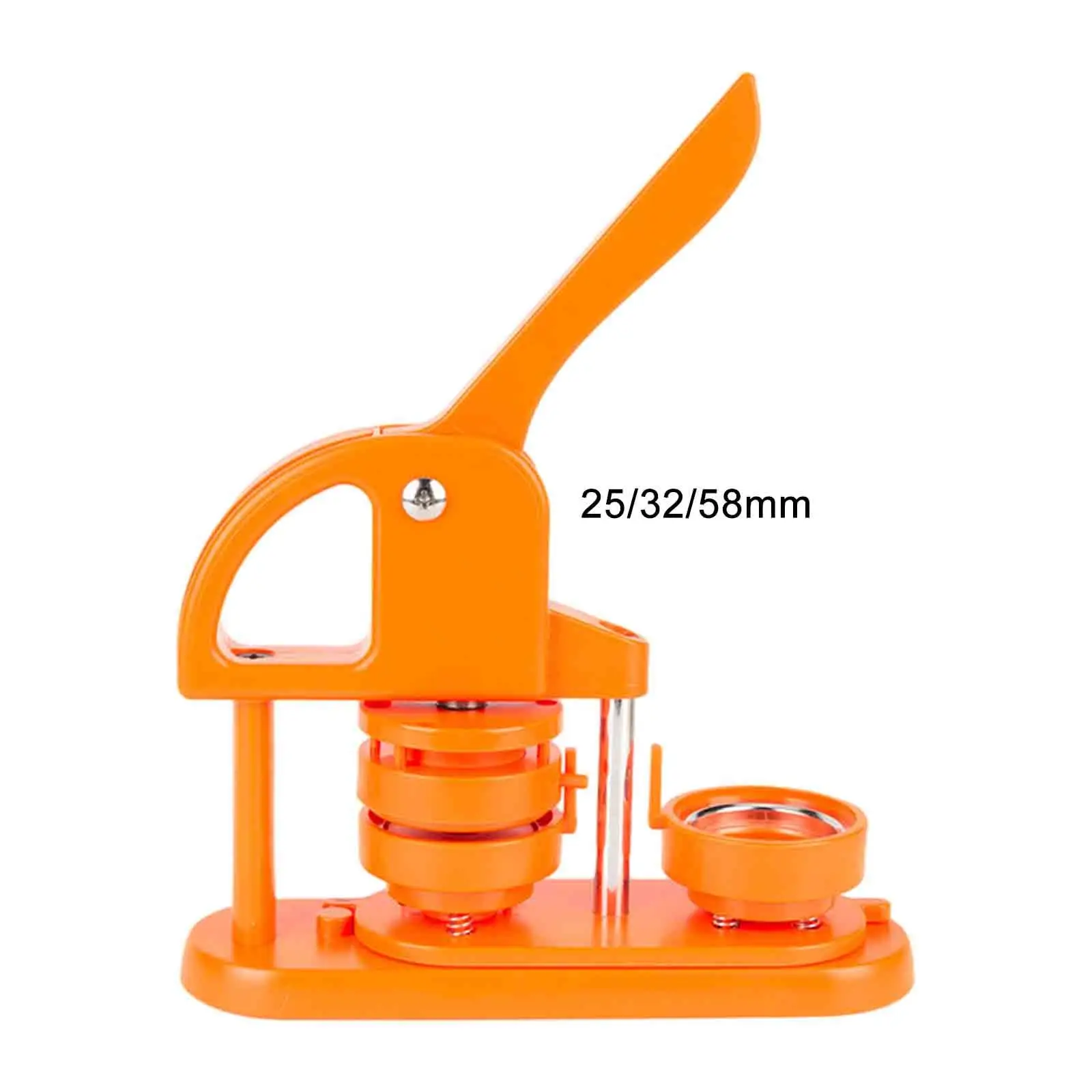 

Button Maker Machine Pinback Supplies Punch Press Round Children Craft Versatile Handmade Model Making Tool for Home