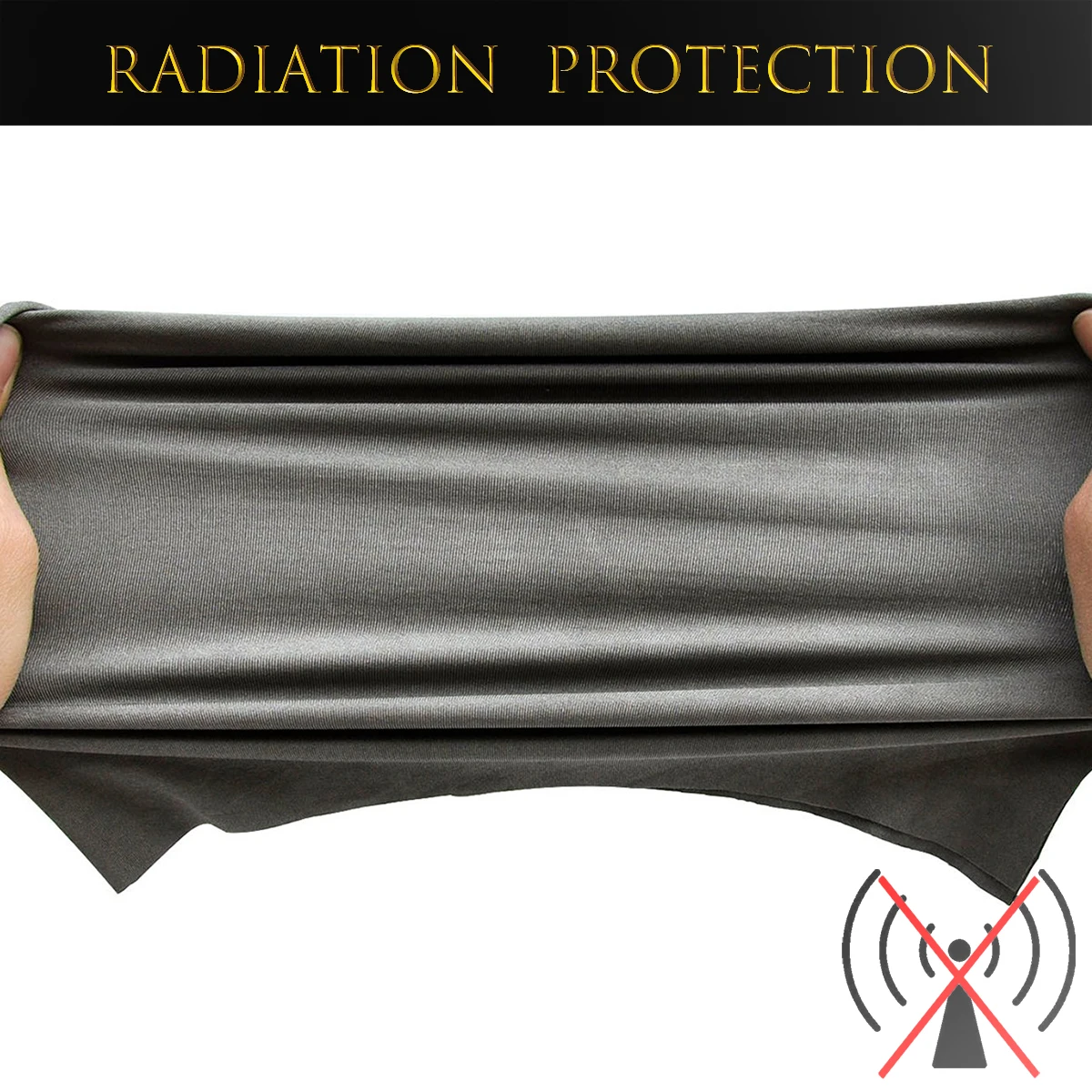

Spandex 4-Way Stretch Silver Fiber Fabric Shielding RFID Conductive EMF Reducing Anti-radiation Antibacterial Soft Cloth