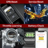 ANCEL BD500 Bluetooth OBD2 Car Diagnostic Tools All System Oil EPB ETC Reset BAT Test OBD2 Automotive Scanner for VW Audi Skoda 2