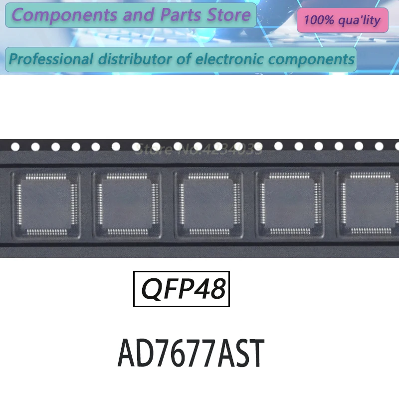 

10PCS AD7677AST AD7677A AD7677 QFP48 New Original Stock