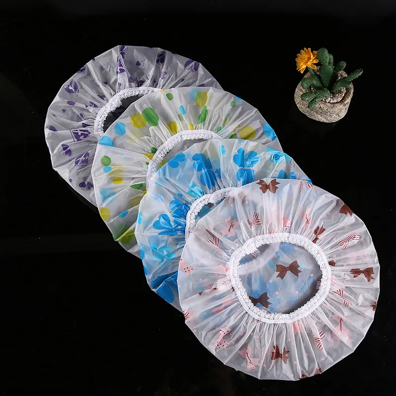 Reusable Shower Cap Waterproof Bath Hat Thickened Waterproof And Oil