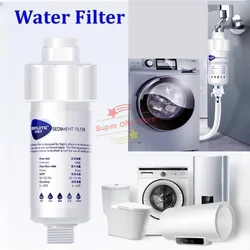 5'' Pre-filter Household Purifier Water Filter for Washing Machine Toilet Shower Water Heater Replaceable PP Cotton Cartridge