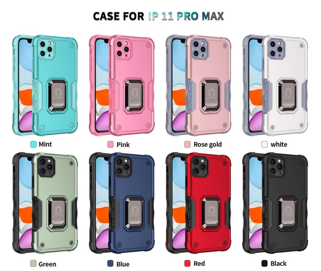 For Xiaomi Poco X3 NFC X4 M4 Redmi Note 10 10C 10S 11 11S 11E 11T Pro Plus 4G 5G Telefondeksel Støtsikkert Panserring Bracke_voghion.com