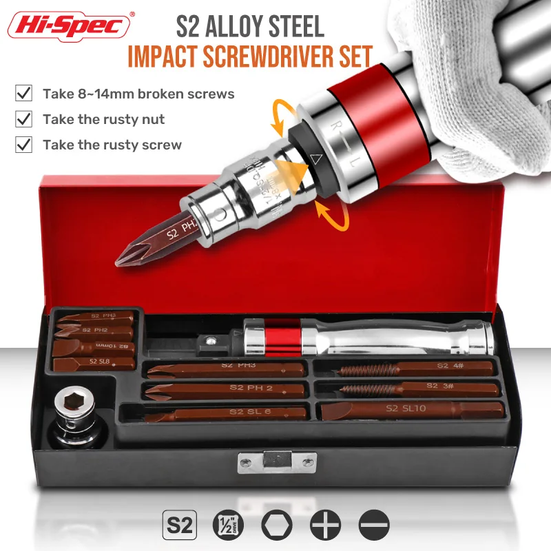 Multifunctional Screwdriver Heavy Duty Screwdriver Set Impact
