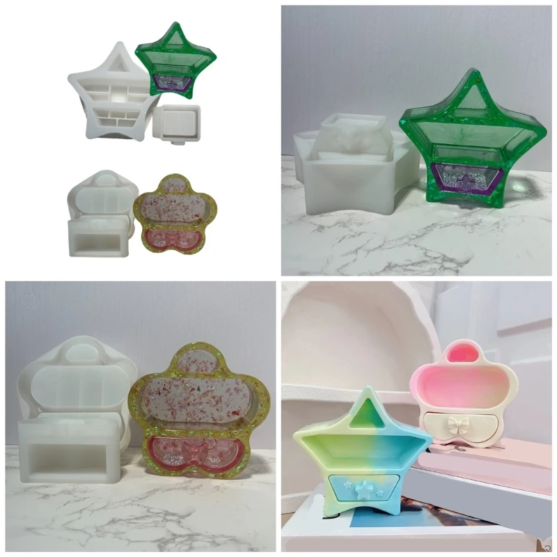 

Персонализированный ящик для хранения, силиконовая форма, модный органайзер, форма для крафта