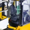 1/14 WA480 Metal RC Hydraulic Wheel Loader with Fork of  Remote Control Construction Car Quick Coupler Sounds Lights Toy 6