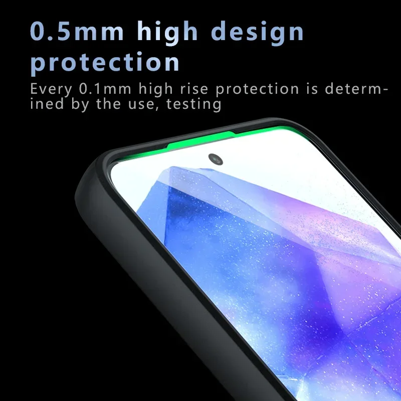 Magnetic Matte Phone Back Cover Case