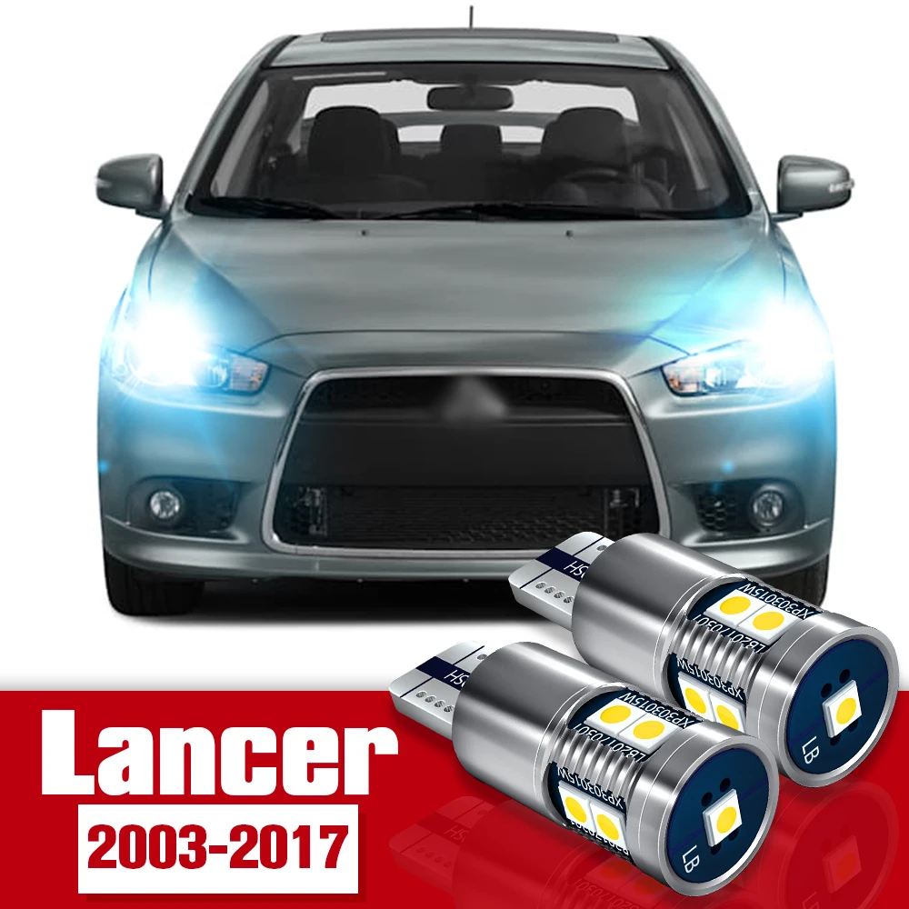 

2pcs Parking Light Accessories LED Bulb Clearance Lamp For Mitsubishi Lancer 2003-2017 2008 2009 2010 2011 2012 2013 2014 2015