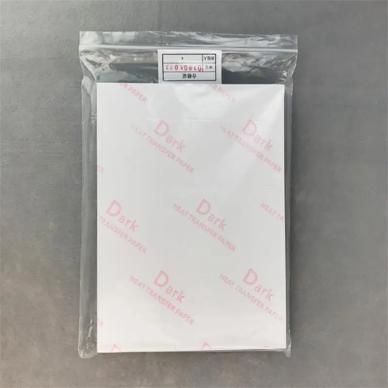 A4 1000 pcs & A3 500 pcs 다크 코튼 T shrit 전송 시트, 도매