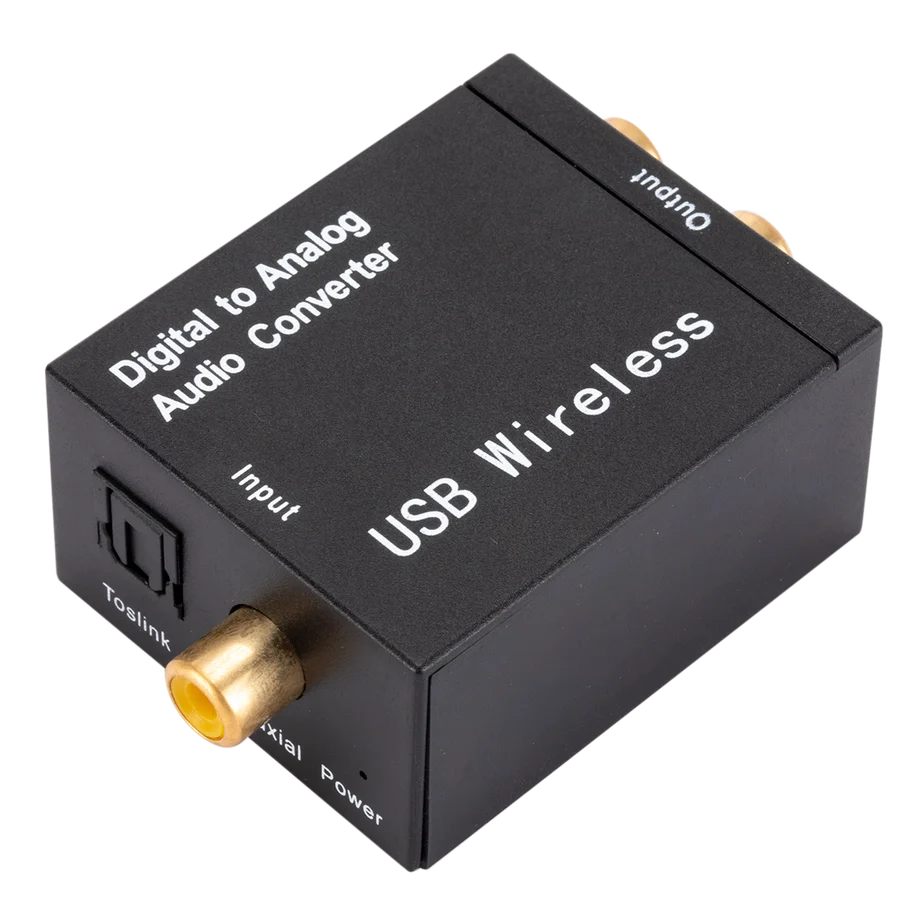 Grwibeou Bluetooth Digital to Analog Audio Converter Adapter Amplifier Decoder Optical Fiber Coaxial Signal to Analog DAC Spdif audio converter adapter audio converter amplifier audio decoder audio converter audio adapter