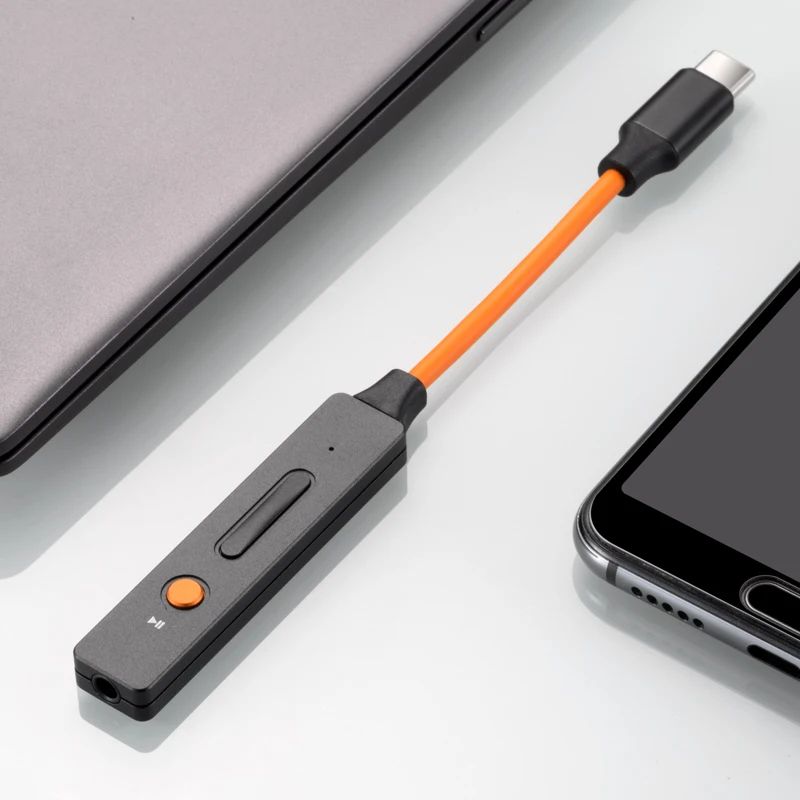 Portable DAC Amplifier XDuoo LINK DSD256 Digital Portable DAC Headphone Amplifier Type-C Mobile Phone USB Decoding Cable Amp Support 32Bit/384khz