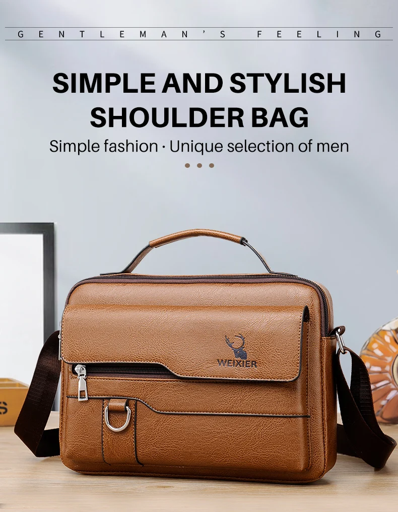 WEIXIER-Bolso de hombro cruzado multifunción