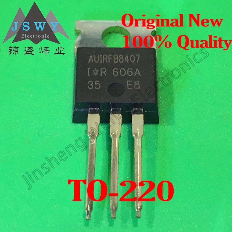 1 ~ 100 шт. AUIRFB8407 новый запас встроенный TO-220 40V195A высокомощный транзистор Быстрая бесплатная доставка