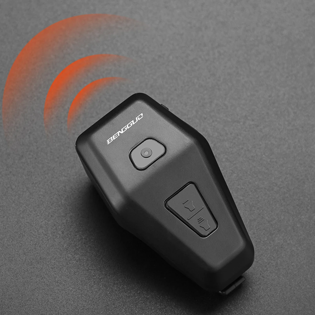 오토바이 전기 경적 USB 충전식 자전거 경고 안전벨 방수 전자 자전거 경적 자전거 액세서리